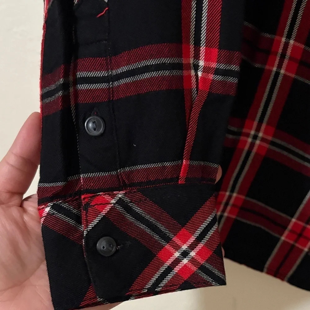 Sanctuary Boyfriend Shirt Red and Black ✅✅✅✅ - Picture 5 of 7